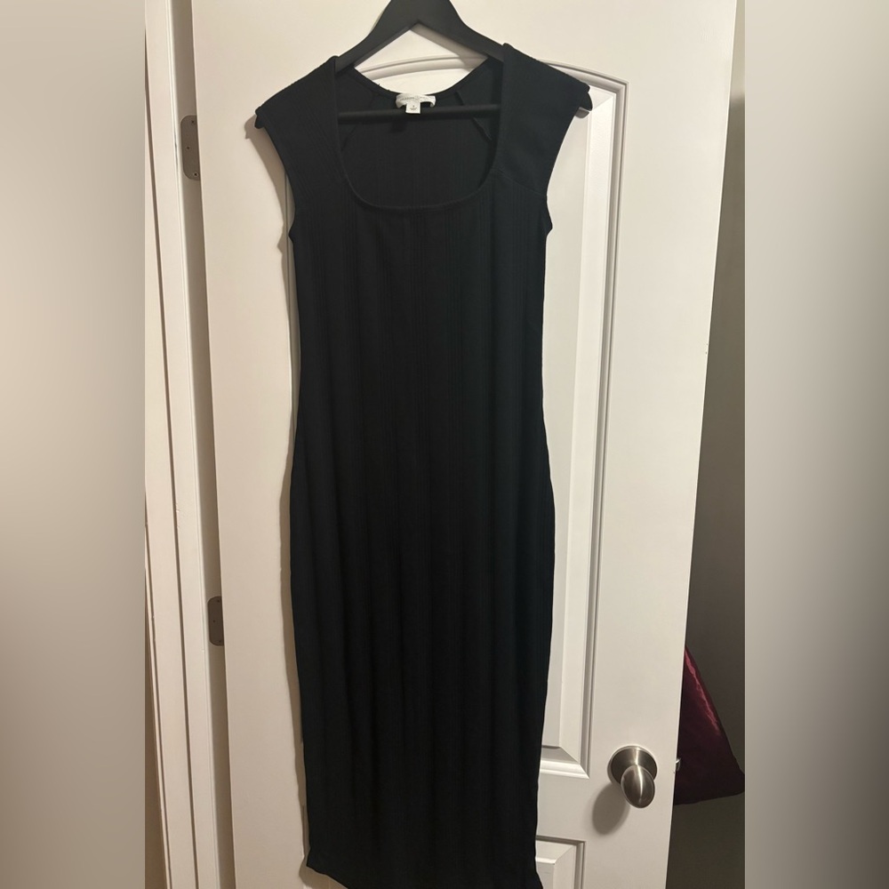 Treasure & Bond Black Capsleeve Dress